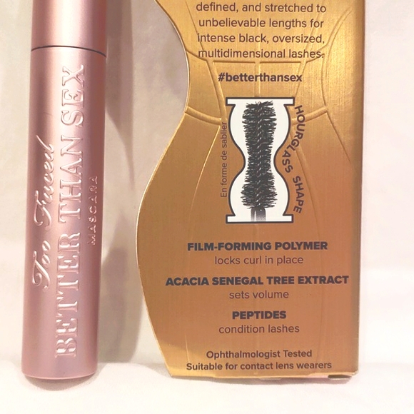 Too Faced Better Than Sex Volumizing & Lengthening Mascara  NEW - Picture 4 of 10